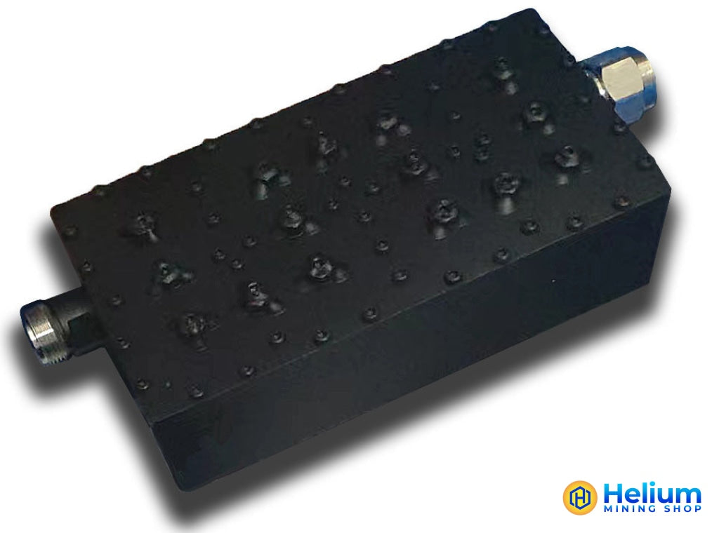 Helium Inline Filter Ultra-Low Loss Helium Hotspot AU915 Indoor Cavity Band Pass Filter TRX ...